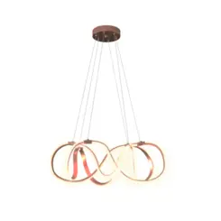 Pendente Basilisco 60W Led Rose Gold 3000K Orluce