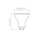 Lampada Led MR16 GU10 Eco 6W 450LM 60° STH8538/30 Stella