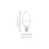 Lampada Led Vela Fosca 3W 250LM E14 STH9300/30 Stella