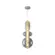 Pendente Bolla Led 30W 3000K 25cm Fume Orluce