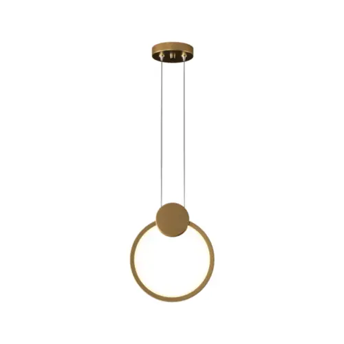 Pendente King lll 12W Led Dourado 3000K OR1763 Dourado Orluce