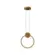 Pendente King lll 12W Led Dourado 3000K OR1763 Dourado Orluce