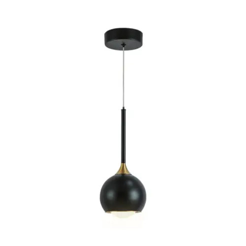 Pendente Gail 5W Led Cobre/Preto OR2105 3000K