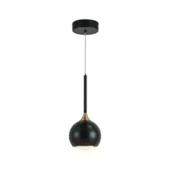 Pendente Gail 5W Led Cobre/Preto OR2105 3000K