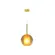 Pendente Inside 30cm 1Xe27 Dourado Orluce