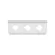 Spot No Frame Recuado Retangular 3 Ar111 Branco Luminatti