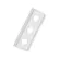 Spot No Frame Recuado Retangular 3 Ar111 Branco Luminatti