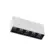 Luminaria De Led 5 Spots De Sobrepor 10W 3000K Preto Luminatti