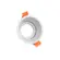 Spot Hub Micro Borda Recuado Redondo Ar70 Branco Luminatti