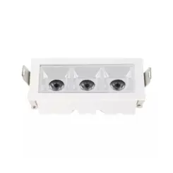 Luminaria De Embutir Dot Light 3P 6W 3000K 252Lm 15° BR Luminatti