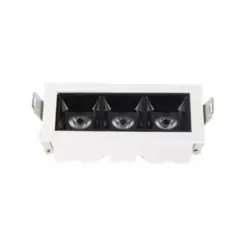 Luminaria De Embutir Dot Light 3P 6W 2700K 252Lm 15° BR PT Luminatti