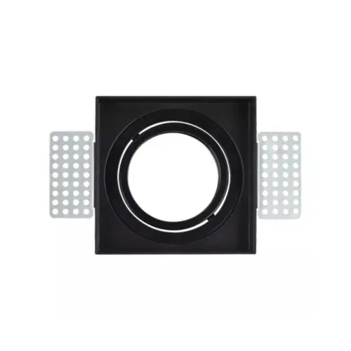 Spot Connect No Frame Quadrado Ar70 Preto Luminatti