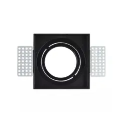 Spot Connect No Frame Quadrado Ar70 Preto Luminatti