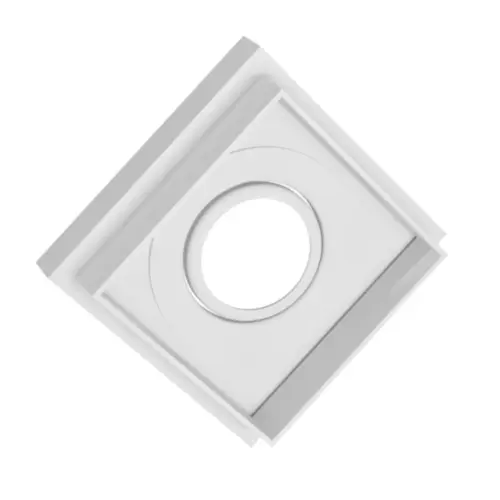 Spot No Frame Recuado Quadrado Mr16 Branco Luminatti