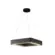 Pendente Vuotto 37W Led Preto 3000K Orluce