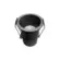 Spot Hub Led Recuado Redondo 12W 3000K 127/2 Preto Luminatti