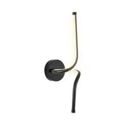 Arandela Lina 13W Led Preto 3000K Orluce
