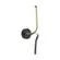 Arandela Lina 13W Led Preto 3000K Orluce