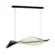 Pendente Spina 76W Led Preto 3000K Orluce