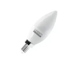 Lampada Led Vela Leitosa B35 4,5W 3000K E14 Bivolt Luminatti