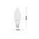 Lampada Led Vela Leitosa B35 4,5W 3000K E14 Bivolt Luminatti