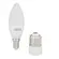 Lampada Led Vela 6W 4000K Cristal E14+E27 Bivolt Luminatti