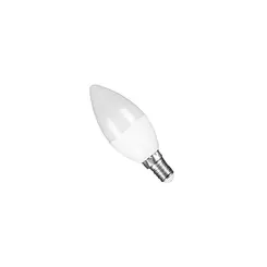 Lampada Led Vela Leitosa 4,3W 2700K E14 Dimerizavel Bivolt Luminatti