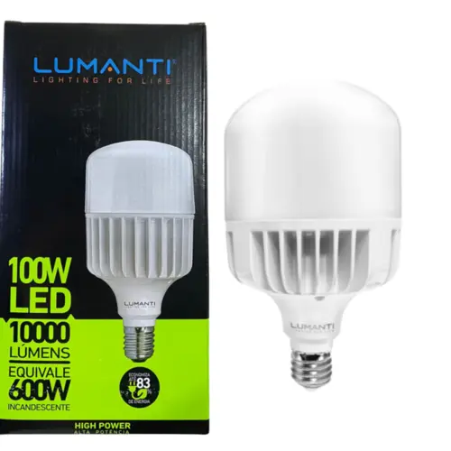 Lampada Led High Power 100W 6500K E27 Bivolt Luminatti