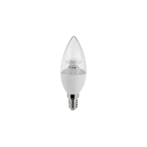Lampada Led Vela Cristal 4,5W 6000K E14 Bivolt Luminatti