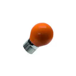 Lampada Led Bolinha 6W Ambar Bivolt Luminatti