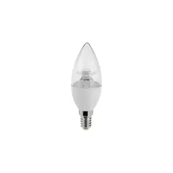 Lampada Led Vela Cristal 4,5W 2700K E14 Bivolt Luminatti