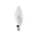 Lampada Led Vela Leitosa 6W 6000K E14+E27 Bivolt Luminatti