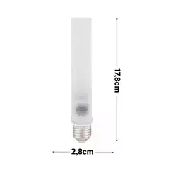 Lampada Led PL 10W 6000K Bivolt Luminatti