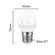 Lampada Led Mini Bulbo Bolinha G45 Led 6W 2700K Luminatti