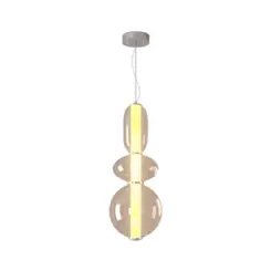 Pendente Bolla Led 30W 3000K 25cm Ambar Orluce