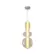 Pendente Bolla Led 30W 3000K 25cm Ambar Orluce