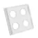 Spot No Frame Recuado Quadrado 4 Mr16 Branco Luminatti