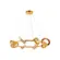 Pendente Circelt Il 66W Led Dourado Branco OR2140 Orluce