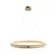 Pendente Alleanza 51W Led Dourado 3000K Orluce