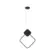 Pendente King l 13W Led Dourado 3000K OR1758 Preto Orluce