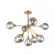 Pendente Astro 9Xg9 Fume Dourado Orluce
