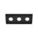 Spot No Frame Recuado Retangular 3 Par20 Preto Luminatti