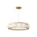 Pendente Ringuer 60W Led Dourado 3000K OR1769 60cm Orluce