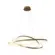 Pendente Farfalla 112W Led Dourado 3000K Orluce