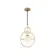 Pendente Globe I 1Xe27 Opalino Dourado Orluce