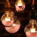 Lampada Led Balloon Filamento Defletora Rose 4W Luz Ambar Bivolt Luminatti