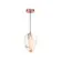 Pendente Globe Drop 1Xe27 Opalino Rose Gold Orluce