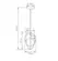 Pendente Globe Drop 1Xe27 Opalino Rose Gold Orluce
