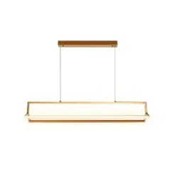Pendente Pei 48W Led Dourado 3000K Orluce