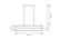 Pendente Pei 48W Led Dourado 3000K Orluce